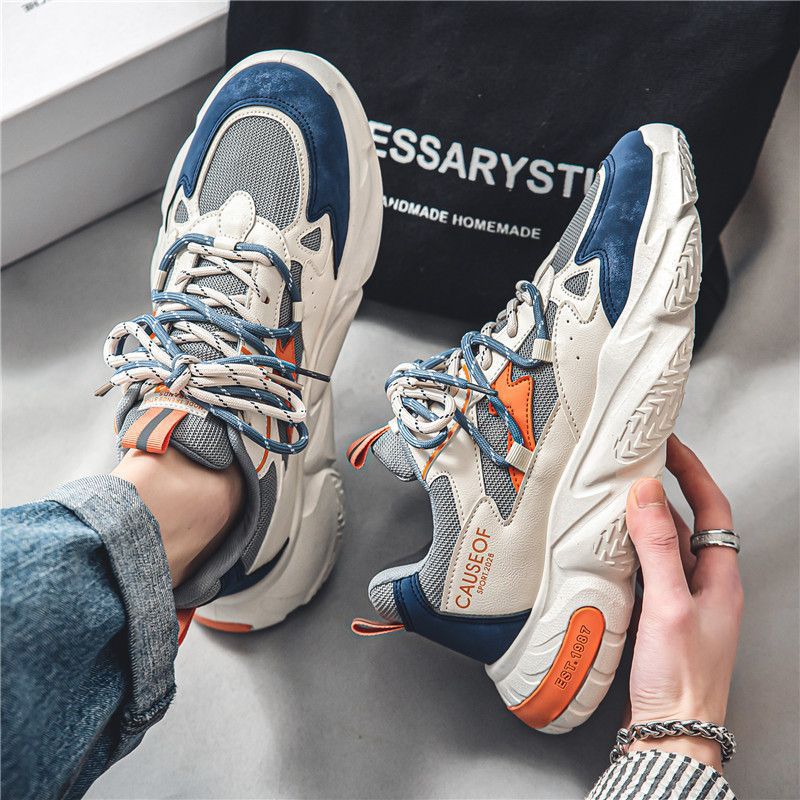 Ladies sporty Chunky Sneakers with breathable surface structure Mune Fashion