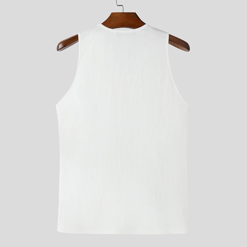 Women nan finely structured sleeveless top with asymmetrical diagonal zipper Mune Fashion