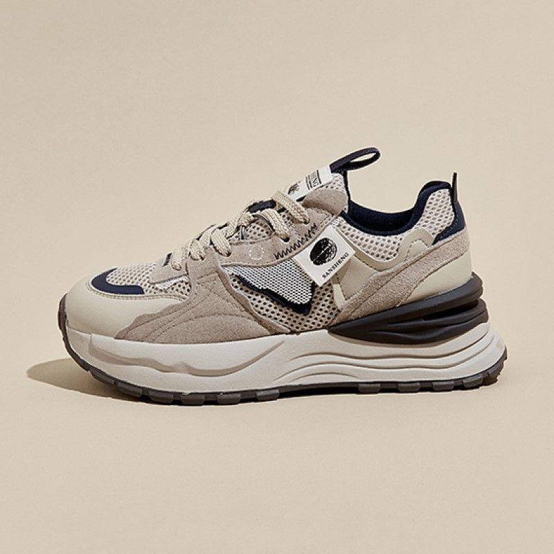 Women’s Sporty Sneakers with Breathable Upper Material Combination Mune Fashion