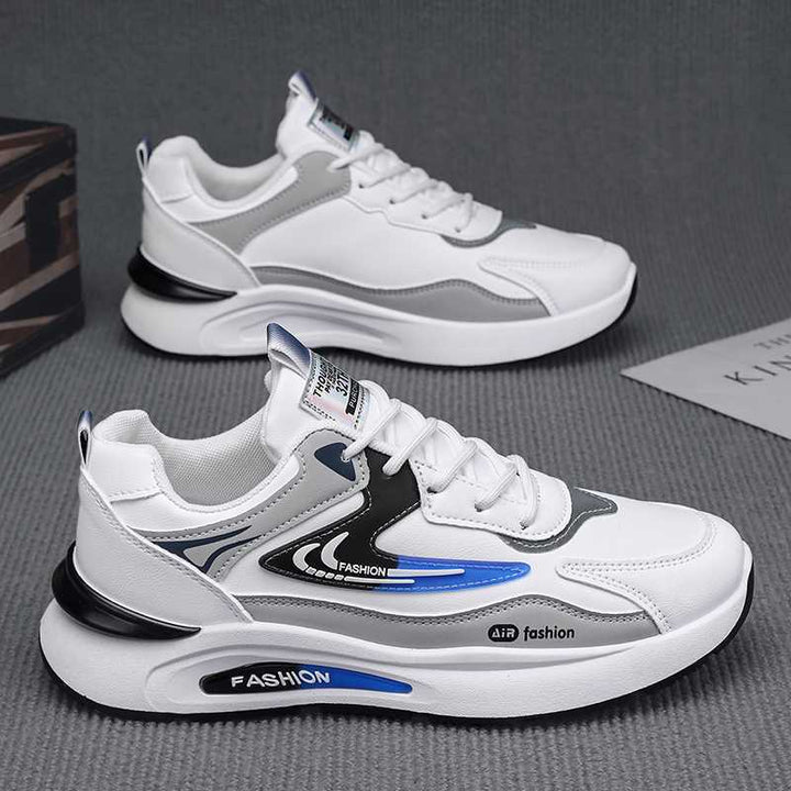 Women's Sporty Sneakers with Breathable Construction and Flexible Outsole Mune Fashion