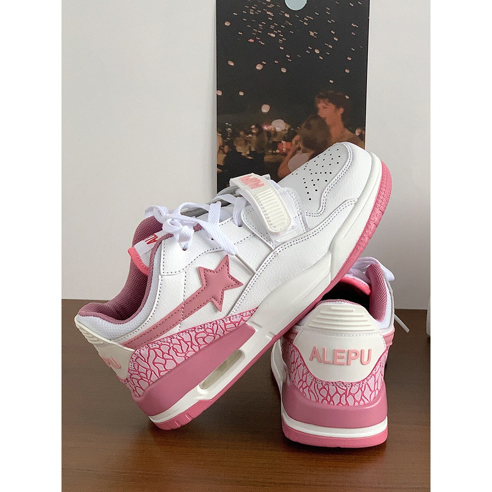 Ladies sporty sneakers with breathable cushioning Mune Fashion