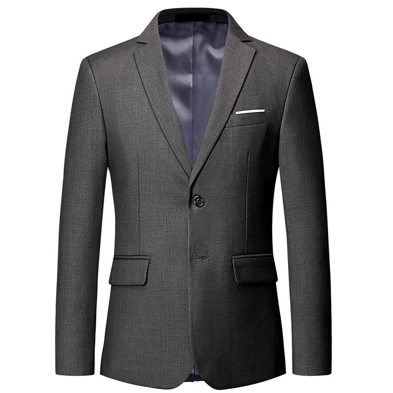 Men's slim-fit blazer with narrow silhouette, stretch content, and flap pockets Mune Fashion