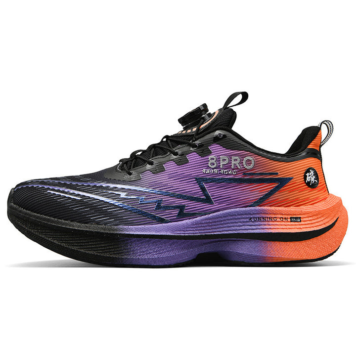 Men's Cushioning Road Running Shoes with BOA Closure and Reactive Platform Sole Mune Fashion