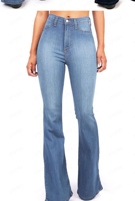 Women's nan jeans with high waist and slight flare Mune Fashion