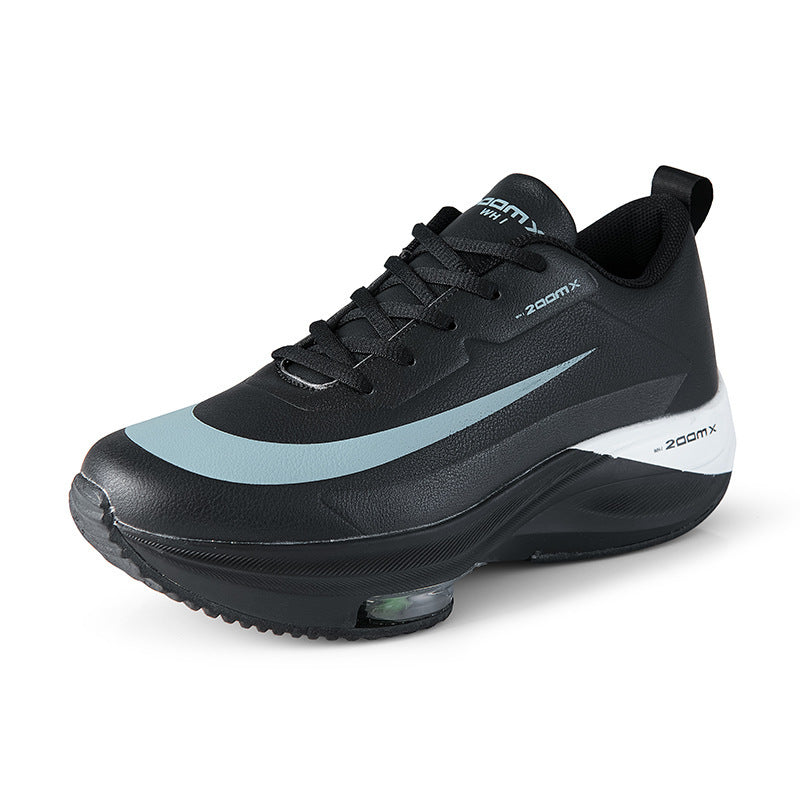 Men's Air-Cushioned Performance Sneaker with Visible Air Chamber and Thick Platform Sole Mune Fashion