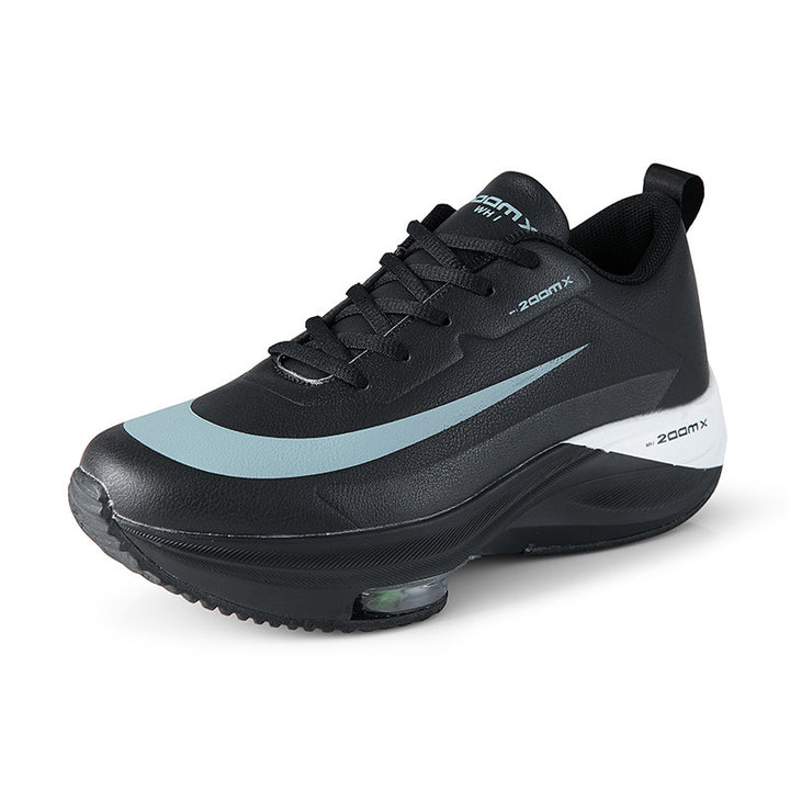Men's Air-Cushioned Performance Sneaker with Visible Air Chamber and Thick Platform Sole Mune Fashion