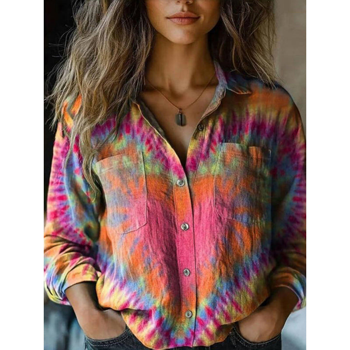 Ladies Stylish Blouse with Paisley Pattern Mune Fashion