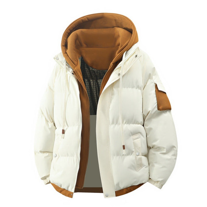 Women's Stylish Down Jacket with Hoodie