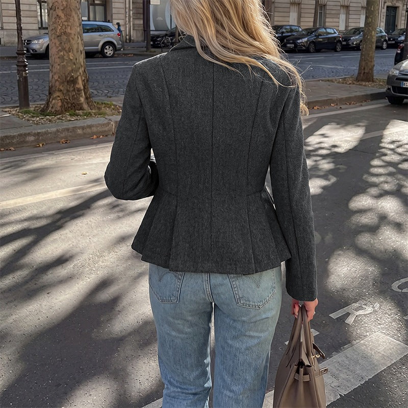 Women Elegant Blazer Jacket Mune Fashion