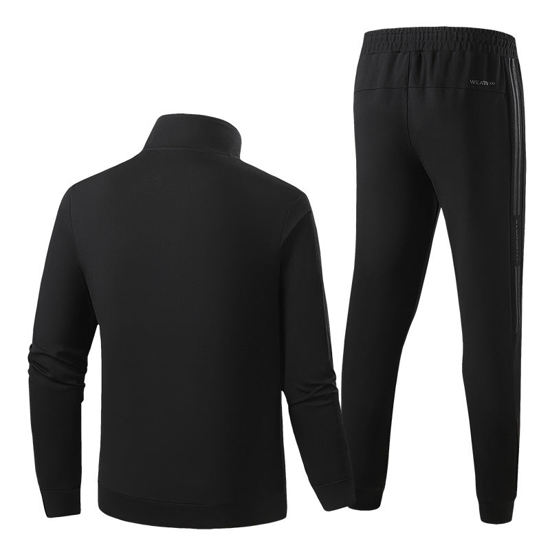 Men's functional training suit set with zip jacket and elastic jogging pants Mune Fashion
