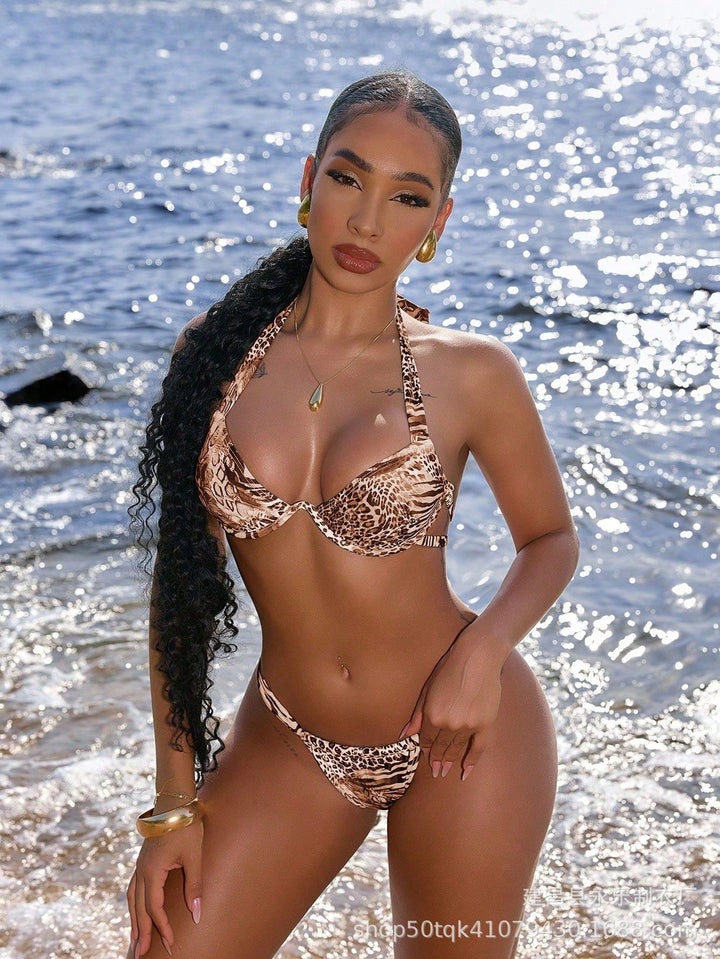 Women Luxurious Leo Bikini Mune Fashion