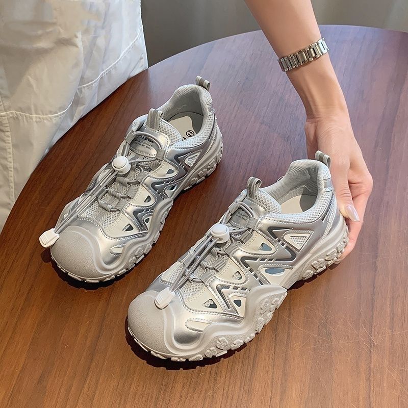 Women's Sporty Sneakers with Breathable Mesh Upper and Non-Slip Sole Mune Fashion