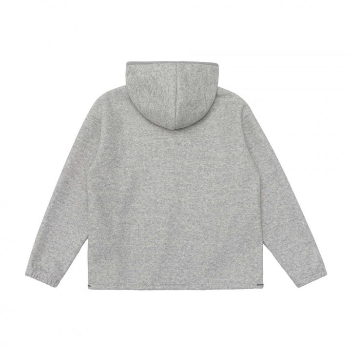 Unisex hoodie with button placket and soft fleece inner lining Mune Fashion