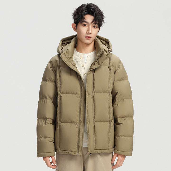 Men's Warm and Stylish Down Jacket Mune Fashion
