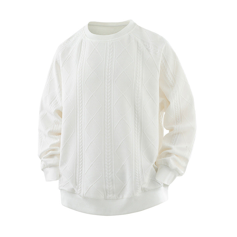 Women Elegant Textured Sweatshirt