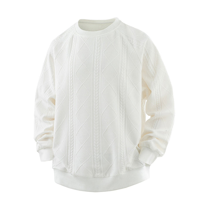Women Elegant Textured Sweatshirt