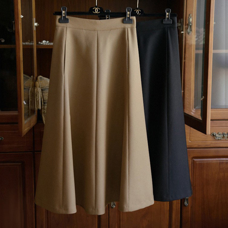 Ladies Elegant, Swinging Midi Skirt Mune Fashion