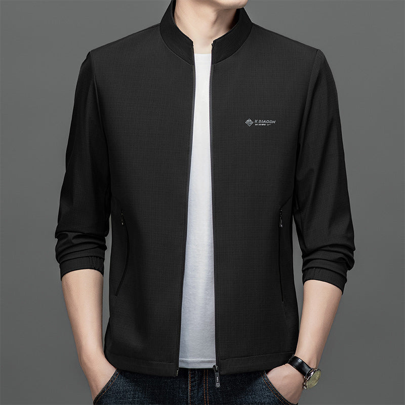 Men's Stylish Sports Jacket with Stand-up Collar Mune Fashion
