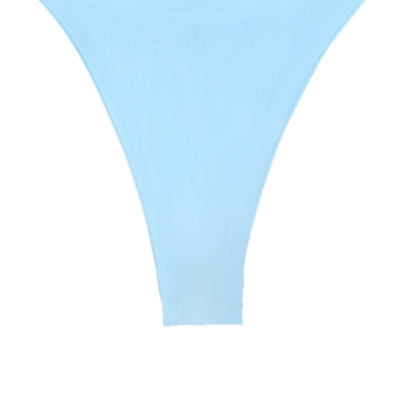 Ladies triangle bikini with fine gathering element Mune Fashion