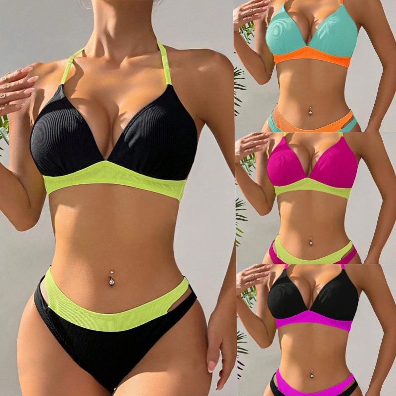 Ladies sporty cut bikini set Mune Fashion