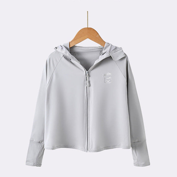 Women Lightweight Hooded Jacket with UV Protection Mune Fashion