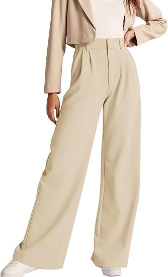 Women Elegant High-Waisted Linen Pants Mune Fashion