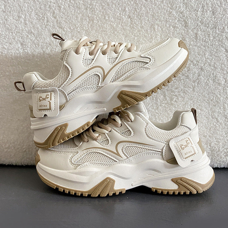 Women's Chunky Sneakers with fashionable design and breathable upper material structure Mune Fashion