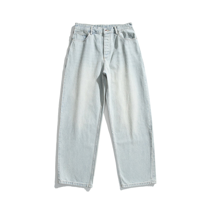 Women High-Waisted Straight-Leg Jeans with Wide Leg Mune Fashion