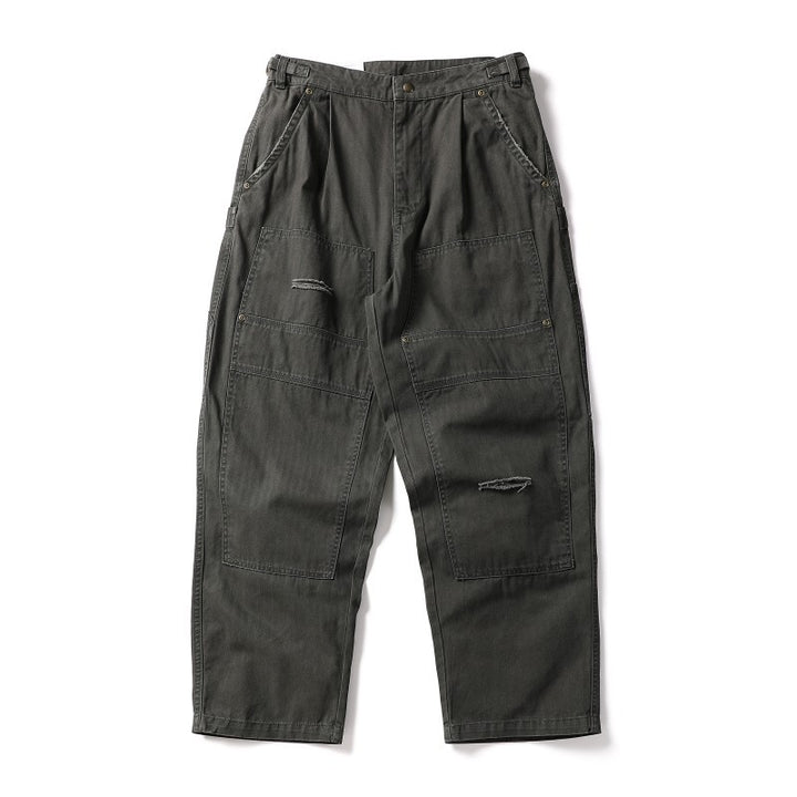 Men's Utility Cargo Pants in Baggy Workwear Style Mune Fashion