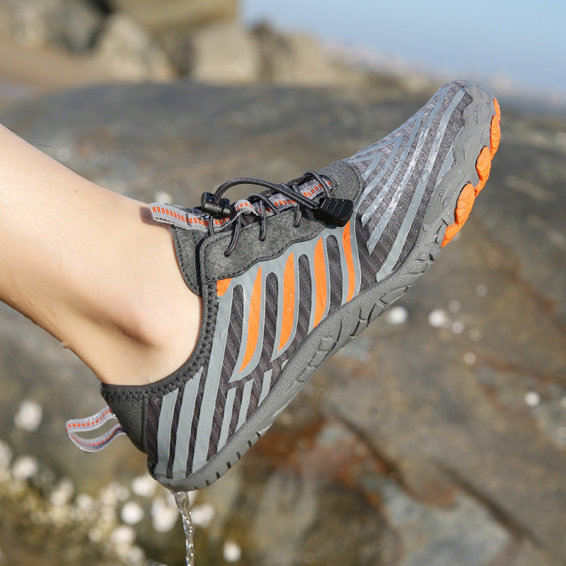 Women's multifunctional water shoe with flexible toe area and quick-release fastening Mune Fashion