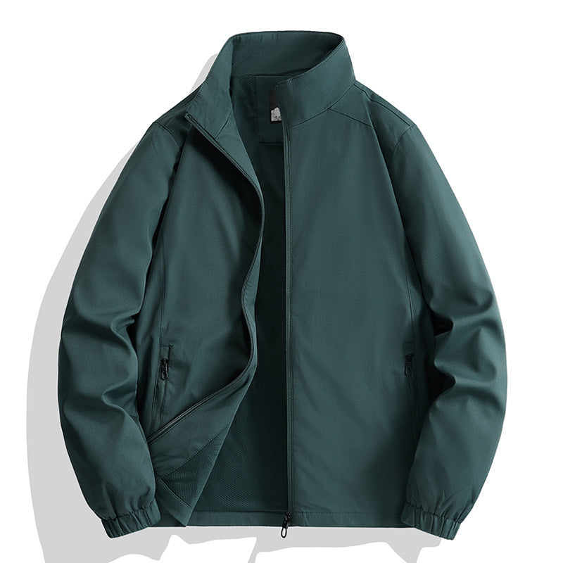 Men's Lightweight Sports Jacket with High Collar Mune Fashion 1787797825