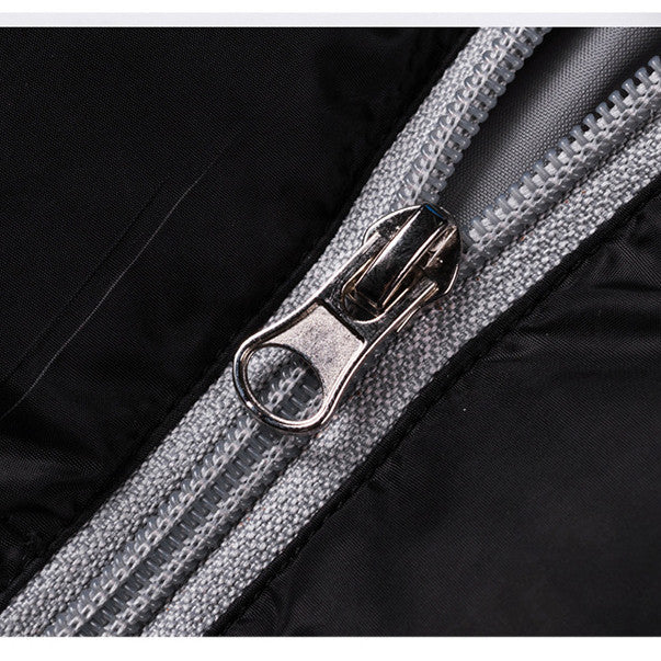 Men's lightweight quilted thermo quilted jacket with contrasting inner lining Mune Fashion