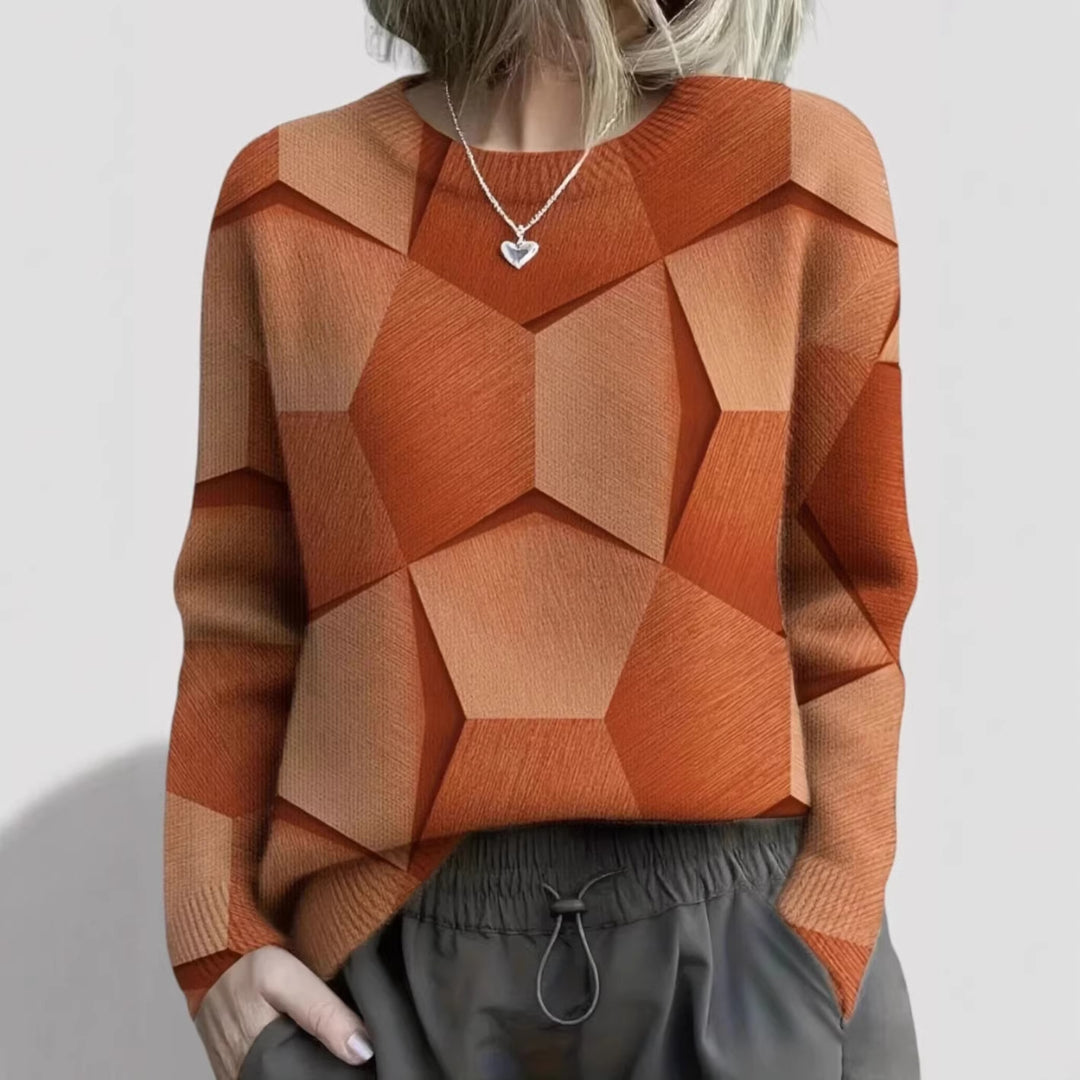 Ladies Patterned Sweater