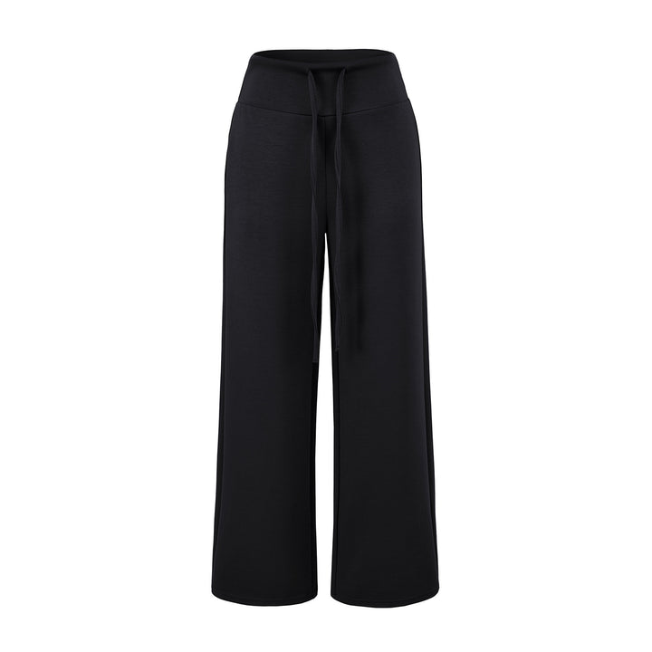 Women's Culotte Lounge Pants with High Comfort Waistband and Drawstring