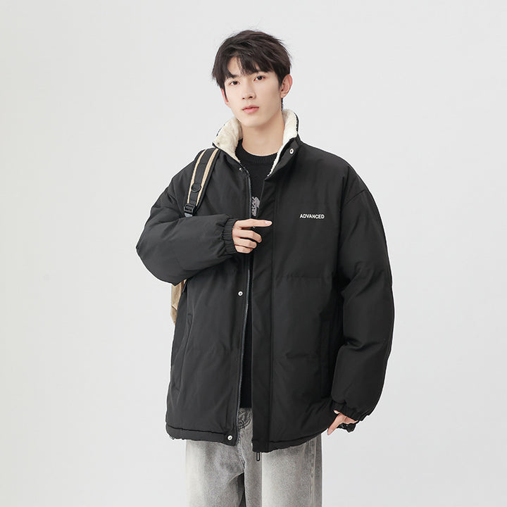 Men's Insulated Padded Jacket with Thermal Insulating Inner Structure Mune Fashion