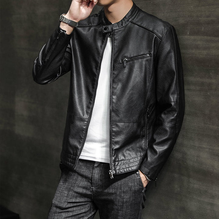 Men's Fashion Faux Leather Jacket Mune Fashion 1788321727