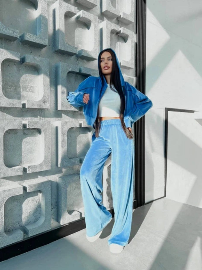 Women's Sporty Cropped Training Set Mune Fashion
