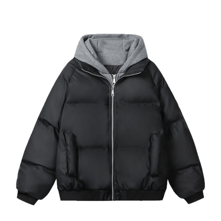 Women's Fashion Quilted Jacket with Removable Hood Mune Fashion