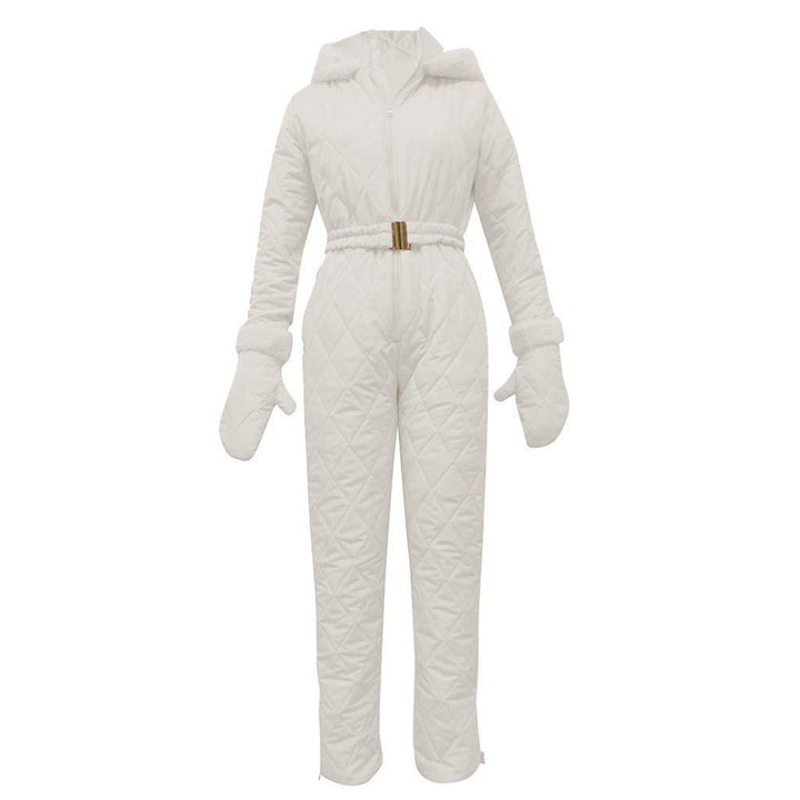 Elegant Women's Winter Jumpsuit Warm