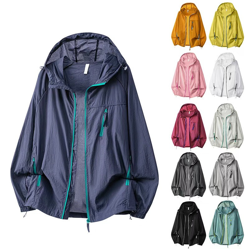 Women's Lightweight Outdoor Jacket with Practical Zipper Pockets Mune Fashion