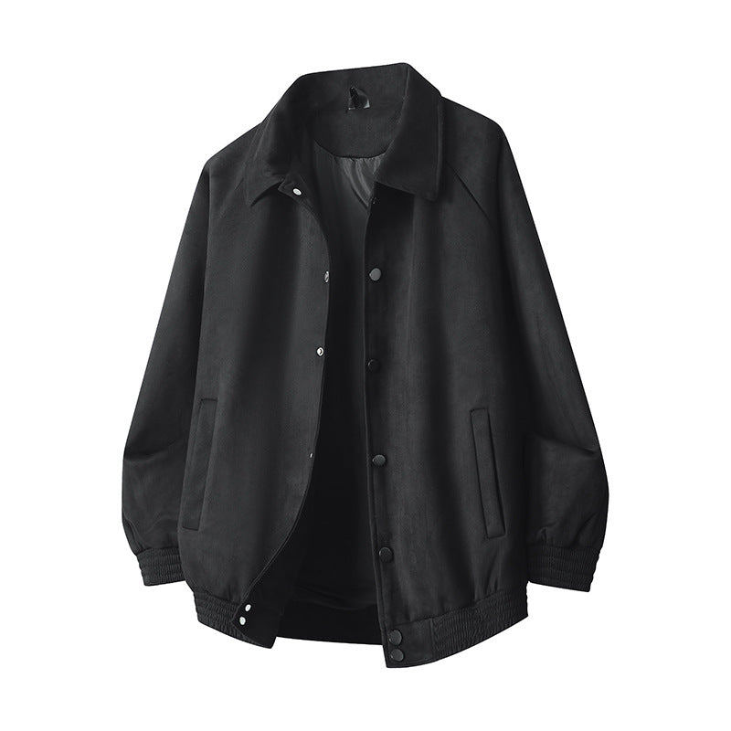 Men's stylish transitional jacket with practical snap button closure Mune Fashion