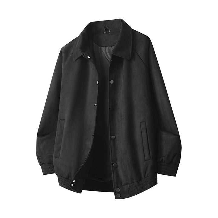 Men's stylish transitional jacket with practical snap button closure Mune Fashion