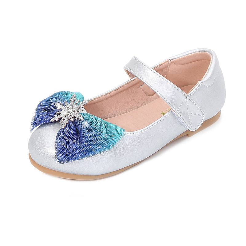Girls' ballerinas with glittering bow design Mune Fashion