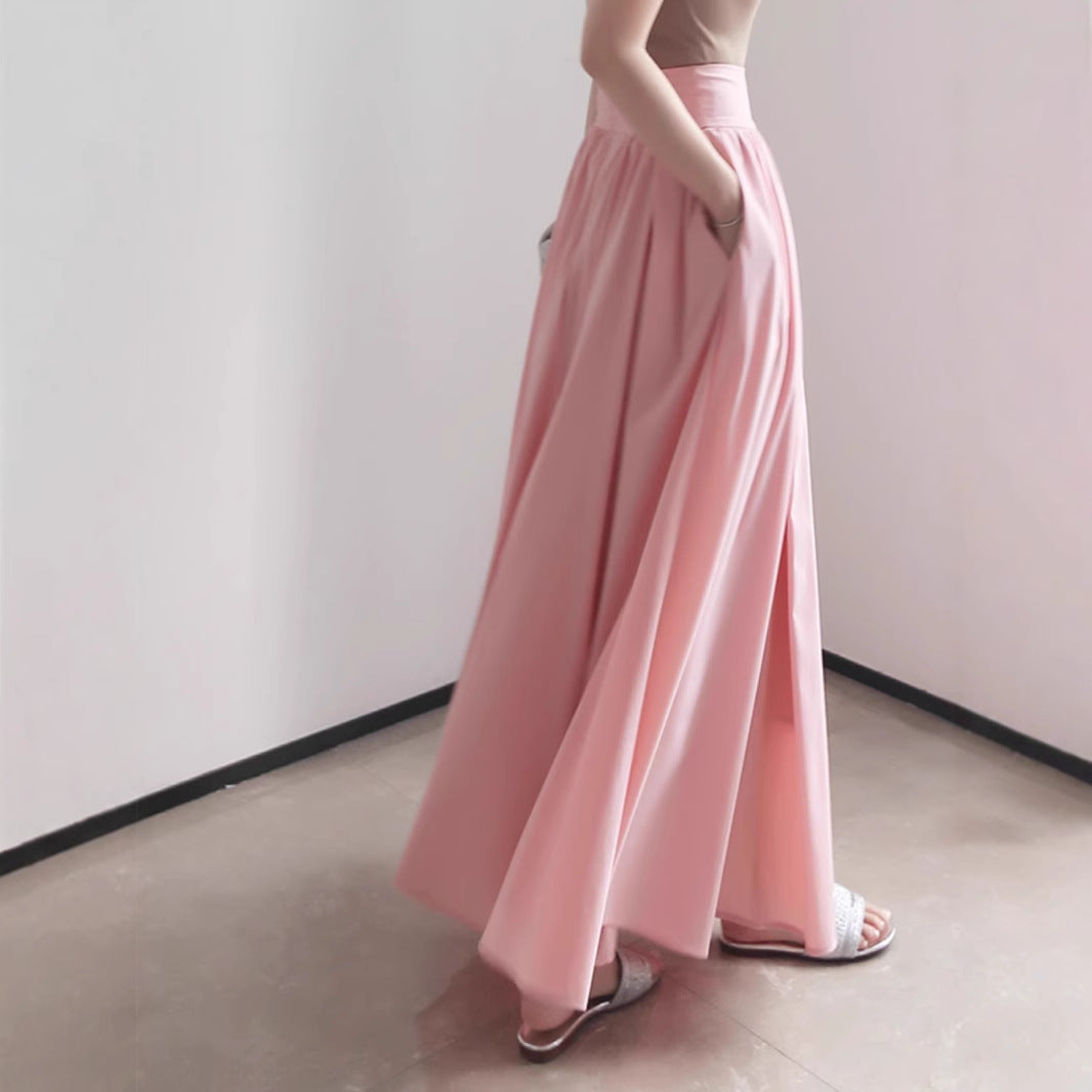 Women's Elegant Maxi Skirt with Flowing Cut Mune Fashion