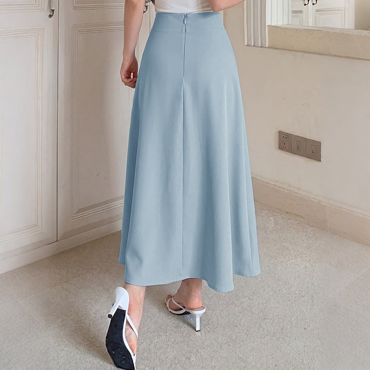 Women’s maxi skirts with decorative button placket Mune Fashion