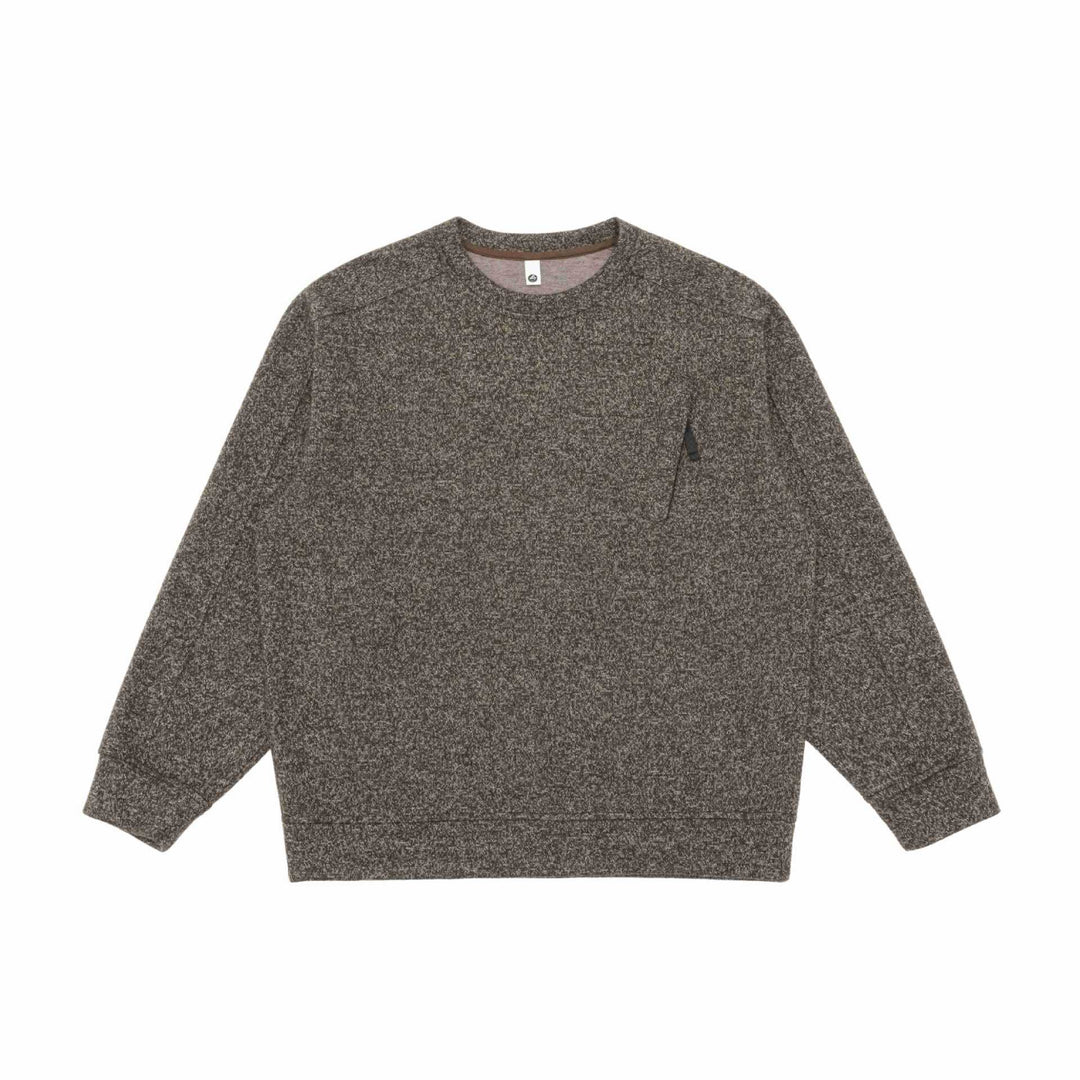 Unisex Structured Round Neck Sweatshirt with Raglan Sleeves and Ribbed Hem Mune Fashion