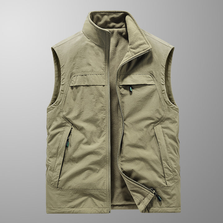 Men's Multifunctional Fleece Vest Mune Fashion