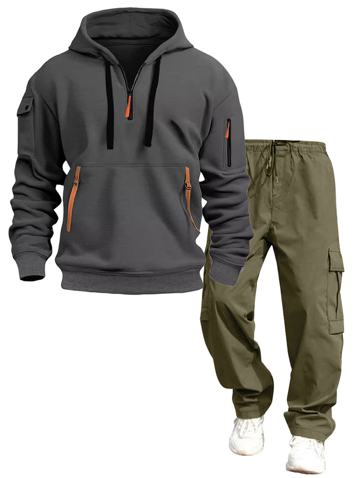 Men's Casual Hoodie and Jogging Pants Mune Fashion