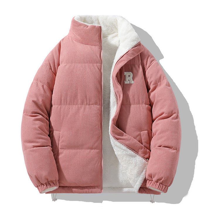 Women's Cozy Quilted Jacket with High Collar Mune Fashion