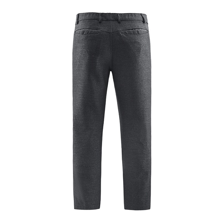 Men's tailored chinos with straight leg, belt loops & welt seam Mune Fashion